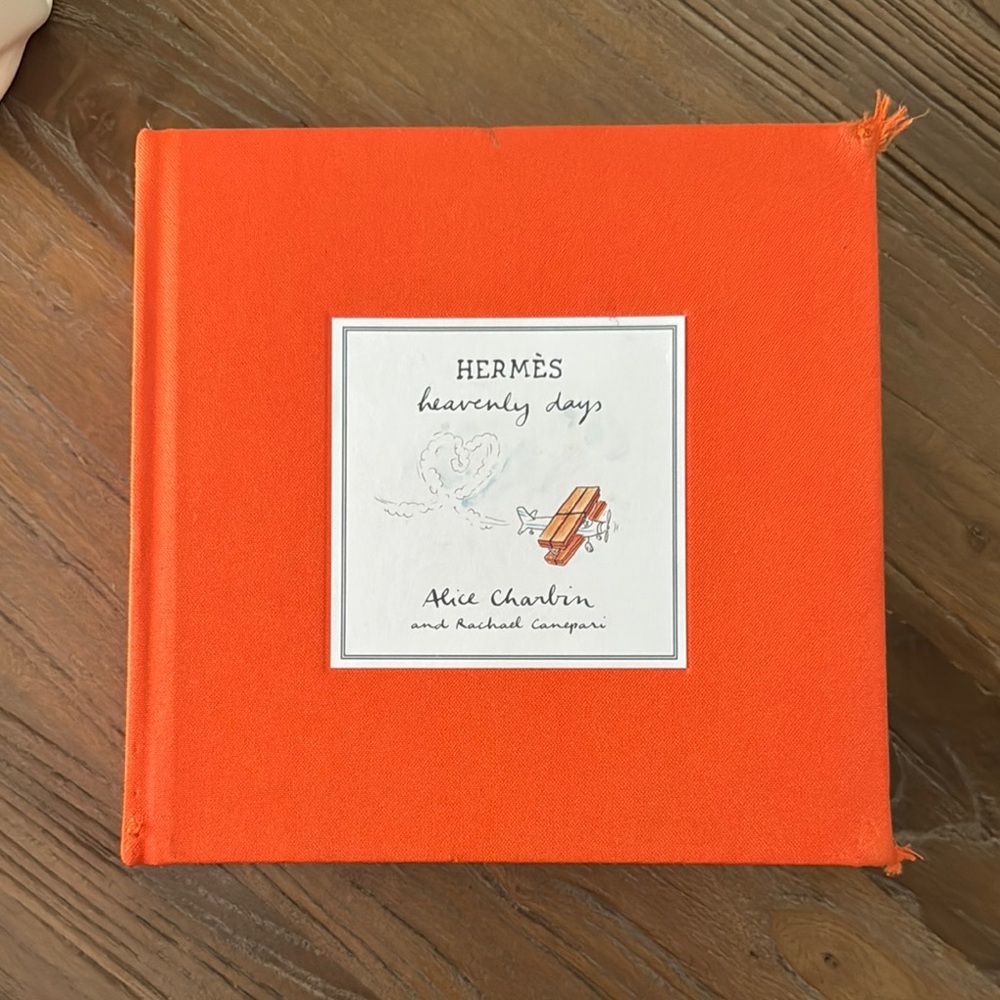 Hermes La Maison Heavenly Days Orange Coffee Table Book